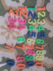 Letters and Numbers toy Set