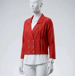 Red Jacket Top