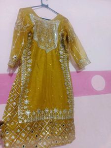 Pakistani Suit With Palazzo And Dupatta