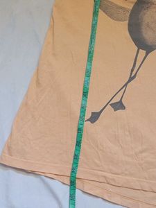 Peach Graphic Tank Top