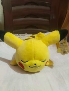 Cute Sleeping Pikachu Plush Toy