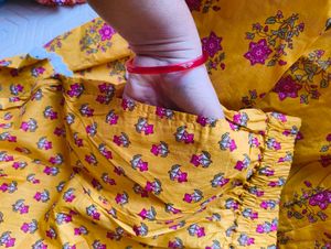 Floral Print Kurta Set