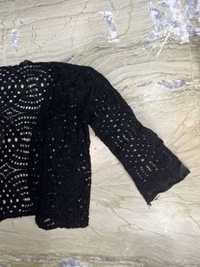 Vintage Crochet Cardigan