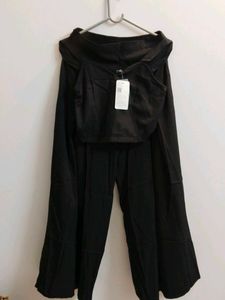 Chic Black Co-ord Set- Brand New