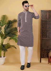 ETHNIC MAROON KURTA
