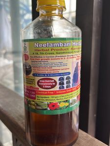 Neelambari Herbal-Ayurveda Adivasi hair Oil.