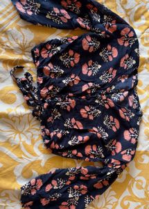 Floral crop top