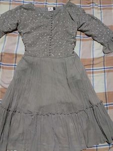 Price drop🔥Grey sharara Set