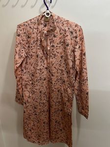 Stylish Floral Print Kurta