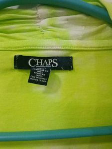 Vibrant Lime Tie-Dye Open-Front Cardigan