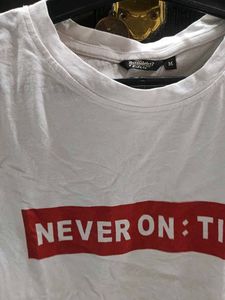 NEVER ON:TIME Graphic Tee