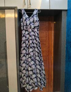 Floral Print Maxi Dress