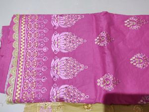 Elegant Embroidered Unstitched Salwar Suit