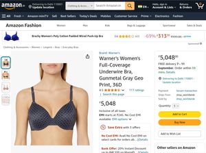 Warner's Women's Full-Coverage Underwire Bra