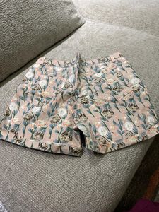 last price Chic Floral Print Shorts