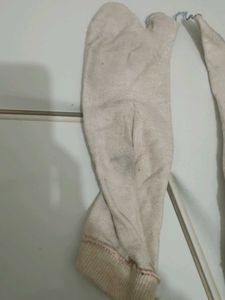 White Tab Split Gloves