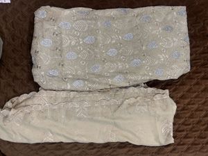 Embellished dress material