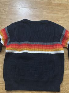 Kids Striped Knit Sweater