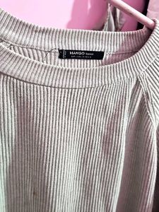 Mango basics Man Ribbed Knit Sweater