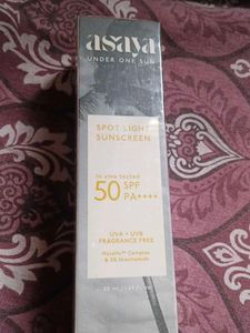 Asaya Under One Sun Spot Light Sunscreen SPF 50