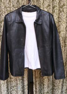 Classic Black Leather Jacket