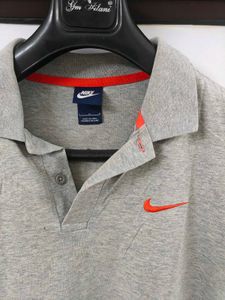 Nike Grey Polo T-Shirt