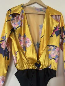 Floral Print Bodysuit