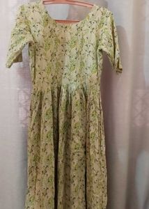 Charming Floral Printed Kurta with Matching Palazz