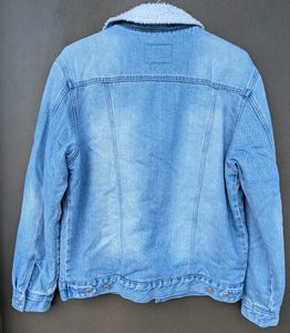 Men's Sherpa Lined Denim Jacket