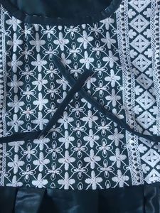 Anarkali Kurti Paint