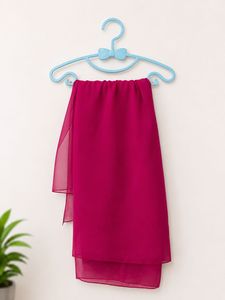 Elegant Magenta Anarkali Set – Excellent Condition