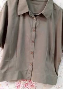 Stylish Women's Olive Green Top
