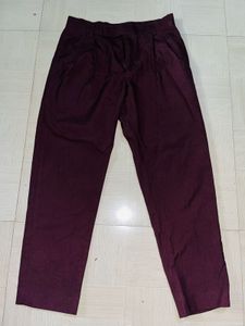Stylish Maroon formal pant