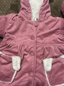 Cute Pink Baby Jacket