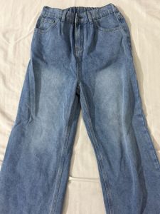 Light Wash Wide Leg Jeans