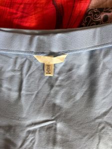 Light Blue Off-Shoulder Top MEDIUM size