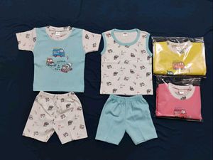 Cute Baby Animal Print Sleepwear Set