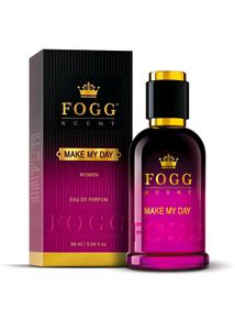 Fogg Make My Day Scent, Eau De Parfum, Women’s Perfume, Long-lasting Fresh &amp; Floral Fragrance, 100ml