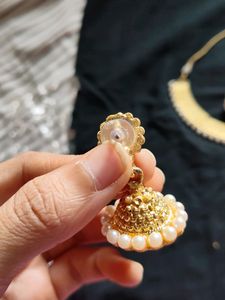 Moti Round Necklace