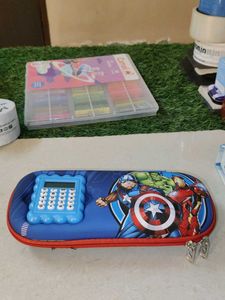 Camel Oil Pastels Set With 3D marvel Pouch