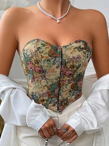 Floral Corset Top