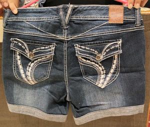Stylish Blue Denim Shorts