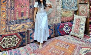 Puff Sleeve Floral Dress