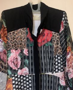 Bohemian Patchwork Floral Print Kurta
