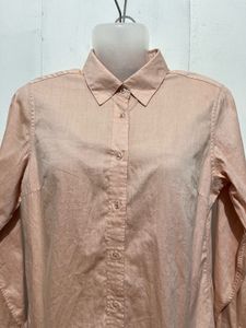 Classic Peach Button-Up Shirt