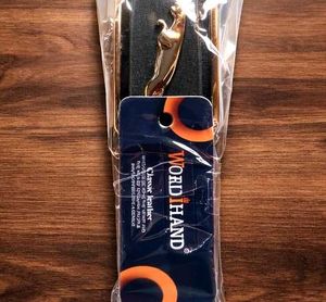 Brand New Jaguar Buckle Gold Synthetic Belt