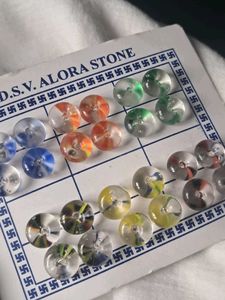 Pattern Shifting Colourful Studs