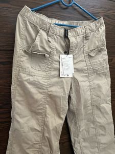 h&amp;m canvas trousers women