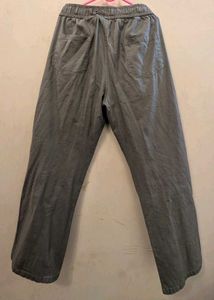 H&amp;M LINEN Grey Pants