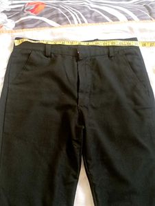 Men's women's both Black Classic Fit Pants